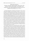 Research paper thumbnail of Međunarodna konferencija Slovensko a Chorvátsko: Historické paralely a Vzťahy (do roku 1780)/Slovačka i Hrvatska: povijesne paralele i veze (do godine 1780.)/ Slovakia and Croatia: Historical parallels and Connections (until 1780.) (Bratislava-Levoča, Slovačka, 20.-24. 6. 2011.)