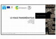 Research paper thumbnail of 2021 - Le visage transmediatique