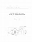 Research paper thumbnail of Modeling, Analysis and Control of Fuel Cell Hybrid Power Systems