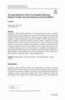 Research paper thumbnail of The Legal Regulation of Non-stun Slaughter: Balancing Religious Freedom, Non-discrimination and Animal Welfare