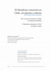 Research paper thumbnail of El Manifiesto comunista en Chile: circulación y edición