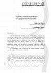 Research paper thumbnail of Conflitos e resistências no Brasil nos tempos do bolsonarismo