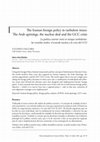 Research paper thumbnail of The Iranian foreign policy in turbulent times: The Arab uprisings, the nuclear deal and the GCC crisis