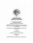 Research paper thumbnail of Trujillo, F. [2021] Tesis para optar al grado académico de Magíster en Historia de Chile Contemporáneo. U. Alberto Hurtado, Santiago