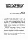 Research paper thumbnail of Aproximación a la representación política de la Alcaldía Mayor de Sonsonate durante el siglo XVI: caciques y cabildos indígenas