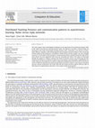 Research paper thumbnail of Distributed Teaching Presence and communicative patterns in asynchronous learning: Name versus reply networks