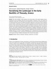 Research paper thumbnail of Souvatzi, Reingruber, Toufexis, 2021. Socializing the Landscape in the Early Neolithic of Thessaly, Greece