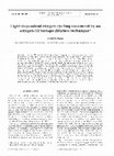 Research paper thumbnail of Light-dependent oxygen cycling measured by an oxygen-18 isotope dilution technique