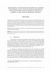 Research paper thumbnail of THE EUROPEAN COURT OF HUMAN RIGHTS' ENGAGEMENT WITH INTERNATIONAL HUMAN RIGHTS INSTRUMENTS: LOOKING AT THE CASES OF DOMESTIC VIOLENCE