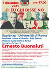 Research paper thumbnail of Ernesto Buonaiuti -  Roma 7 dicembre 2021: "Ci fu chi disse no. 90° dell'obbligo di giuramento per i docenti universitari di fedeltà al fascismo"