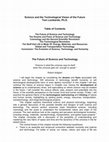 Research paper thumbnail of Science and the Technological Vision of the Future