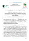 Research paper thumbnail of Investigations of the influence of compatibilizer and clay filler on the properties of thrmoplastic polyurethane/polyolefins blends