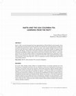 Research paper thumbnail of NAFTA and the USA-Colombia FTA: Learning from the Past?