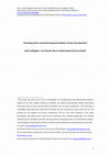 Research paper thumbnail of Teaching Africa and international studies: Forum introduction