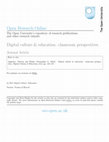 Research paper thumbnail of Digital culture & education: classroom perspectives