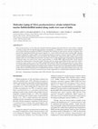 Research paper thumbnail of Molecular typing of Vibrio parahaemolyticus strains isolated from marine finfish/shellfish landed along south-west coast of India