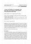 Research paper thumbnail of A Study on the Influence of Compatibilizer and Mica Filler on the Properties of Thermoplastic Polyurethane/Polyolefins Blends