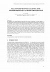 Research paper thumbnail of Relationship Between Learning Time and Dimensions of a Learning Organisation