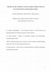 Research paper thumbnail of The role of the informal sector, flexible working time and pay in the Russian labour market model