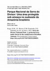 Research paper thumbnail of Parque Nacional da Serra do Divisor: Uma área protegida sob ameaça no sudoeste da Amazônia brasileira