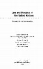 Research paper thumbnail of The Law and Practice of the United Nations