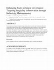 Research paper thumbnail of Enhancing Socio-technical Governance: Targeting Inequality in Innovation through Inclusivity Mainstreaming