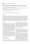 Research paper thumbnail of Isolation of plasmids present in thermophilic strains from hot springs in Jordan