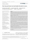 Research paper thumbnail of Short sleep and chronic neck and shoulder discomfort in nurses