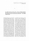 Research paper thumbnail of Review: St. Albert the Great, On Job. Vol.1. Trans. F.-T. Harkins, Washington: The Catholic University of America Press, 2019; Addendum: Description of the lost MS Königsberg, Staats- und Universitätsbibliothek 1308