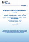 Research paper thumbnail of DR7a: changes in ecosystem services and migration in low-lying coastal areas over the next 50 years