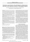 Research paper thumbnail of Helicobacter pylori Infection May Be Related to Inflammation and Not to Iron Deficiency Anemia in Hemodialysis Patients