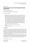 Research paper thumbnail of Credence goods, consumers’ trust in regulation and high quality exports