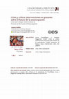 Research paper thumbnail of "Crisis y crítica. Intervenciones en presente sobre el futuro de la emancipación" de Prestifilippo A.-Roggerone S.