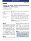 Research paper thumbnail of Retrospective study found that outpatient care for infants exposed to drugs during pregnancy was sustainable and safe