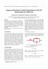 Research paper thumbnail of Design and Simulation of a SP4T Switch Based on The PIN Diode Suitable For UMTS Use