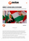 Research paper thumbnail of Hungria y la cruzada iliberal de Viktor Orban