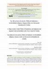 Research paper thumbnail of Una villa en tierras de naturales. Política de fundaciones y territorialidades indígenas e hispanocriollas en la Gobernación Intendencia de Córdoba