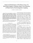 Research paper thumbnail of Improved Performance of the Basic Array of a Microstrip Adaptive Antenna using a Tree Structure of Patch Fed by Electromagnetic Coupling