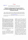 Research paper thumbnail of Etude de L’endommagement des éprouvettes en Acrylonitrile Butadiène Styrène (ABS), soumises à un chargement uniaxial