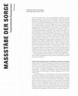 Research paper thumbnail of Maßstäbe der Sorge. Feministische Raumpraxen