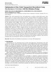 Research paper thumbnail of Optimisation of Zinc Oxide Nanoparticle Biosynthesis Using Saccharomyces Cerevisiae with Box-Behnken Design