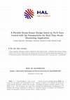 Research paper thumbnail of A Flexible Strain Sensor Design based on Ny-6 Yarn Coated with Ag Nanoparticles for Real Time Strain Monitoring Application