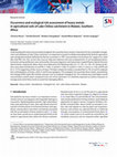 Research paper thumbnail of Occurrence and ecological risk assessment of heavy metals in agricultural soils of Lake Chilwa catchment in Malawi, Southern Africa