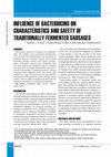 Research paper thumbnail of Influence of bacteriocins on characteristics and safety of traditionally fermented sausages