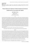 Research paper thumbnail of Thomas Kuhn'un Fen Eğitimine Yönelik Görüşlerinin İncelenmesi: Endoktrinasyon Çerçevesinde Gelen Tepkiler