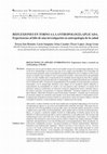 Research paper thumbnail of REFLEXIONES EN TORNO A LA ANTROPOLOGÍA APLICADA. Experiencias al hilo de una investigación en antropología de la salud