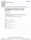 Research paper thumbnail of Challenging National Borders and Local Genre Forms:Declaration of Immigrationas Volatile Cultural Text