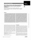 Research paper thumbnail of 3D Growth of Cancer Cells Elicits Sensitivity to Kinase Inhibitors but Not Lipid Metabolism Modifiers