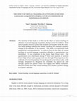 Research paper thumbnail of The Effect of Virtual Teaching on Attitudes of Second Language Acquisition During COVID-19 Conditions of Indonesian Students