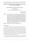 Research paper thumbnail of Reading Motivation of Tenth Grade Students at Sma Advent Unklab Airmadidi